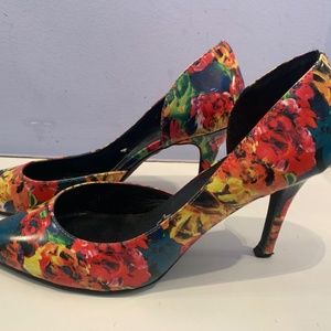 Floral Heels/Pumps